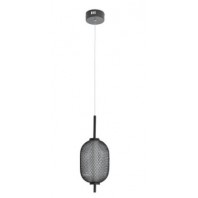 Lexi Lighting-Balvir 4W LED Pendant Light - Black Metal